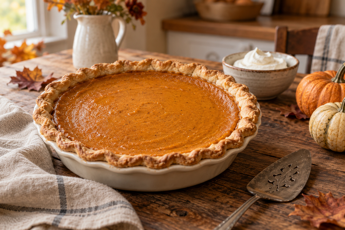 Easy Pumpkin Pie with Sweetened Condensed Milk