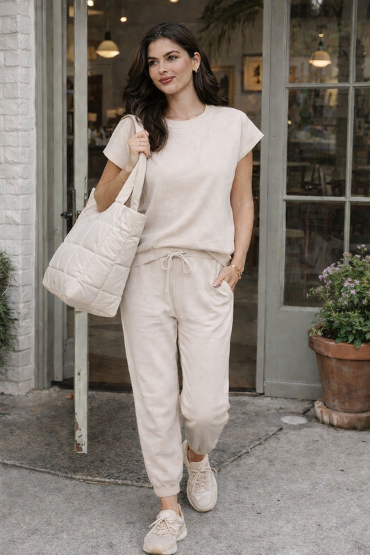 Zenana Viscose Round-neck Short Sleeve Sweater