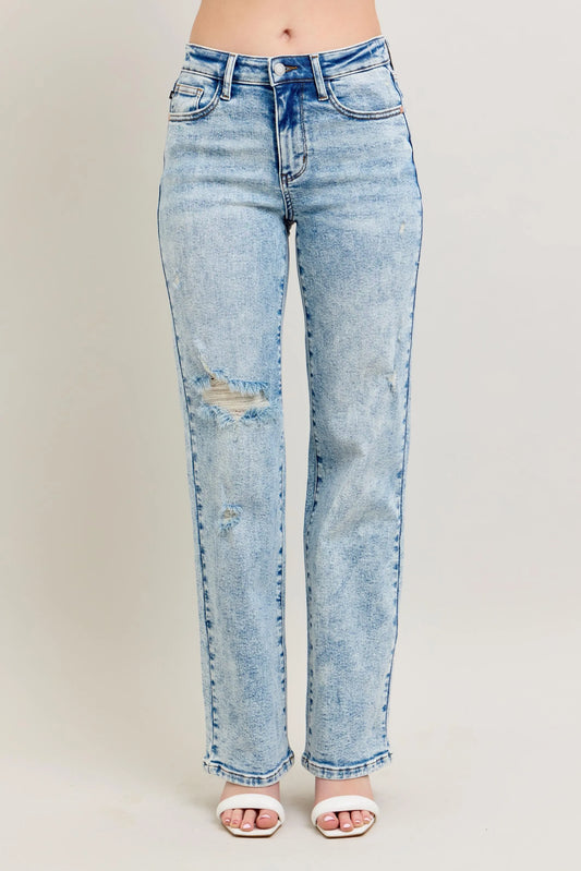 Judy Blue Jeans Mineral Wash Distressed