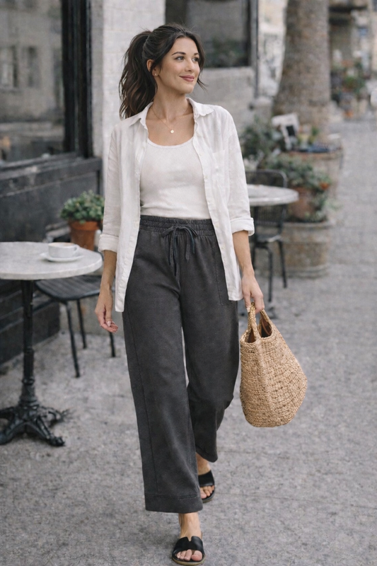 Soft Knit Coastal Lounge Pants