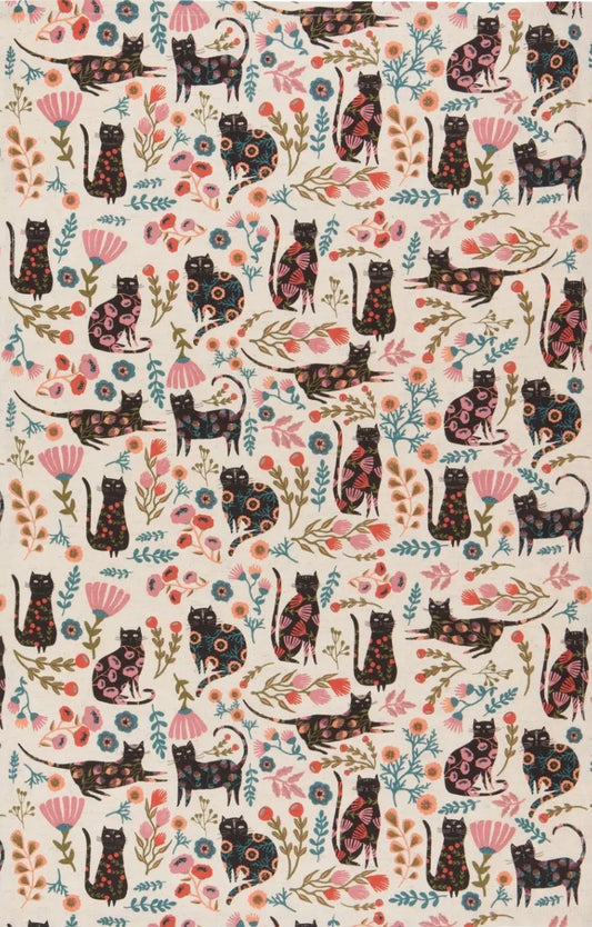 Catbloom Tea Towels – Set of 2.