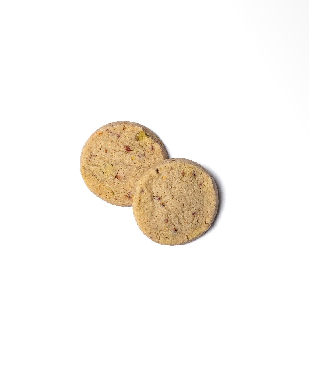 Maroc Rose, Pistachio & Cardamom Shortbread Cookies – 6 Cookies Per Box