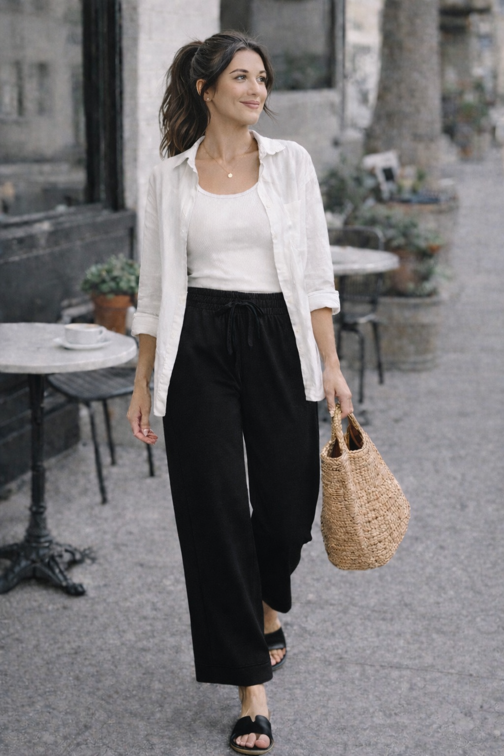 Soft Knit Coastal Lounge Pants