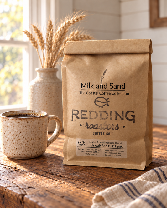 Milk and Sand Breakfast Blend medium roast whole bean coffee, 16 oz